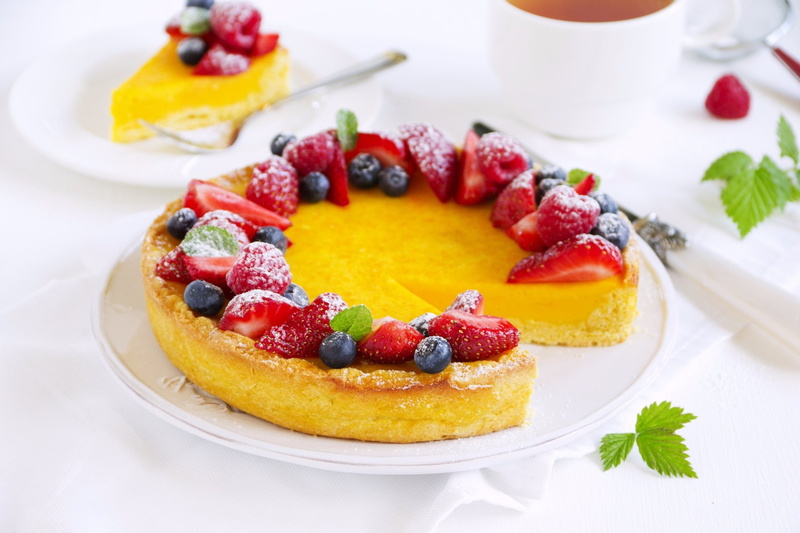 fruitcake, ready-to-eat, cheesecake, plate, 1080P, breakfast, healthy eating, baked, temptation, indoors, baked pastry item, indulgence, sweet, Food, Dessert