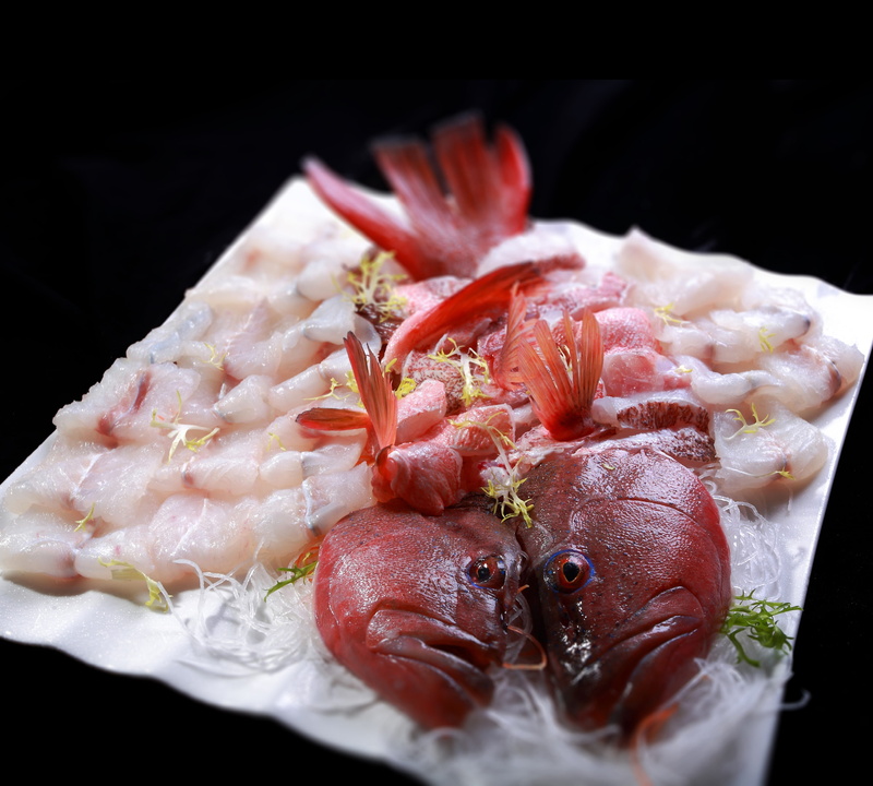 wellbeing, sashimi, red, freshness, ready-to-eat, east star spot, meal, Chafing Dish, 2K, meat, Star Spot, food And Drink, East, studio shot, focus on foreground
