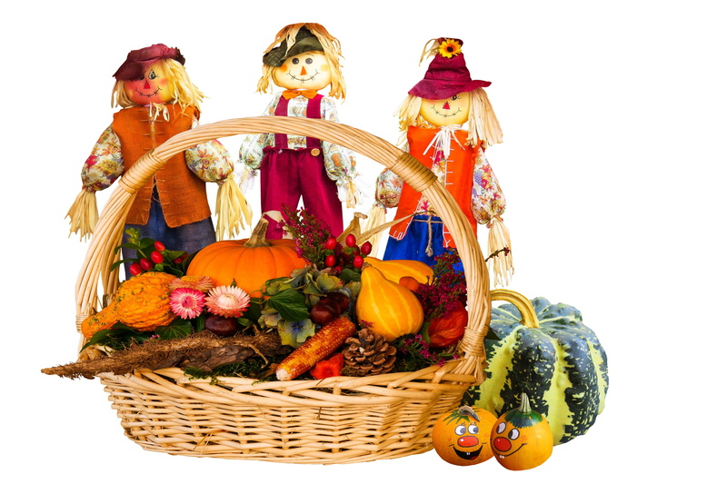 food, dolls, human representation, straw, decoration, pumpkin, celebration, indoors, food and drink, herbstdeko, 2K, autumn, studio shot, multi colored
