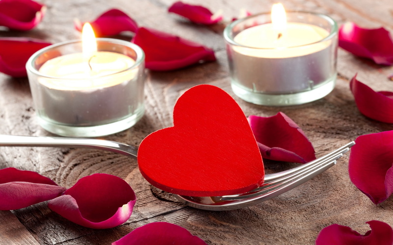 decoration, beauty, close-up, love, celebration, gift, positive emotion, tealights, red, backgrounds, rose petals, symbol, glass, valentines Day - Holiday