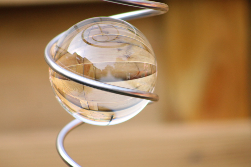 close-up, bol, decoration, garden, transparent, glass, indoors, drink, glass ball, drinking glass, food and drink, focus on foreground, sphere, wineglass