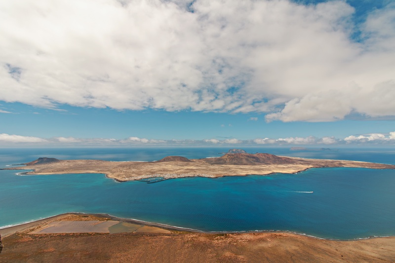 non-urban scene, lagoon, land, high, waterfront, photography, tranquil scene, mountains, canary islands, summer, sky, angle, beautiful beach, body, remote