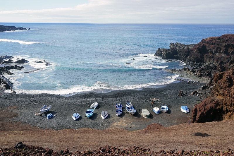 5K, lanzarote, booked, no people, animal, bird, sea, beach, coast, group of animals, horizon, outdoors, el golfo, seagull, water, animals in the wild