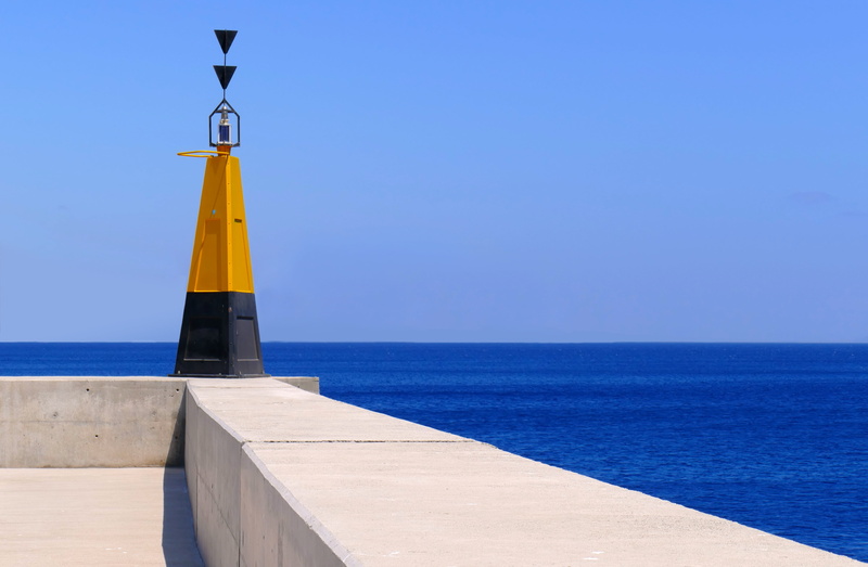 lighthouse, characters, horizon, signal, safety, sky, nature, tranquil scene, tranquility, lake, direction, tower, sunlight, scenics - nature, daymark