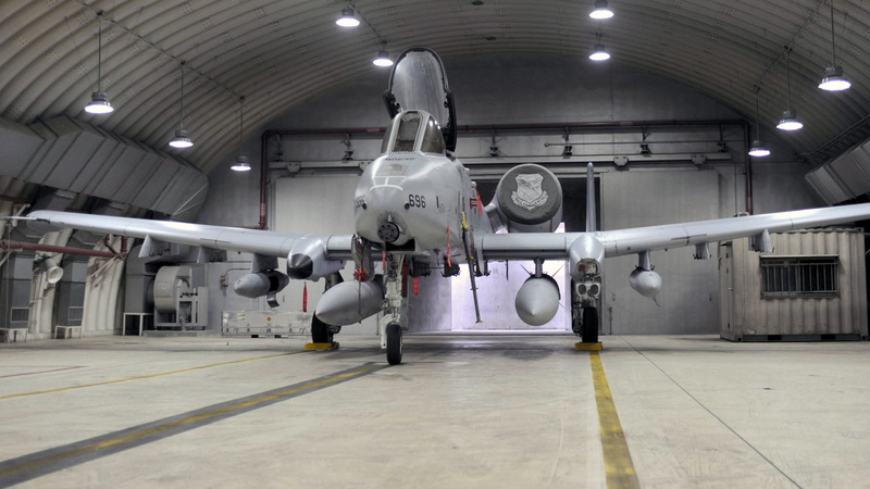 A-10, twin-engine, armored, 1080P, single, attack, hangar, Republic, Fairchild, American, Thunderbolt II