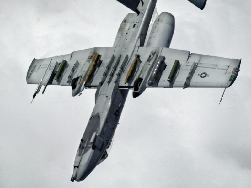 flying, transportation, plane, fairchild republic a 10 thunderbolt ii, military training, military, no people, airplane, mode of transportation, nature