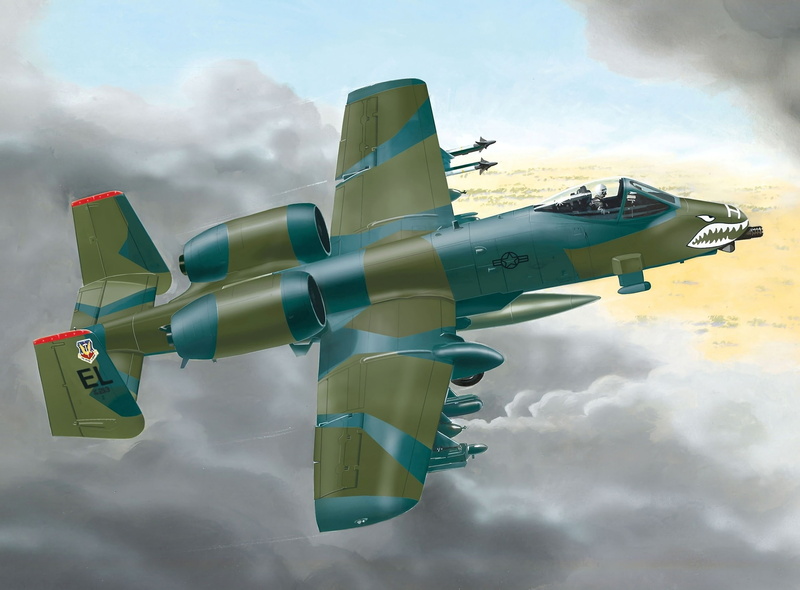 job, flight, figure, the sky, 2K, American, art, Fairchild-Republic A-10 Thunderbolt II, Fairchild -Republic A-10 thunderbolt II, single armoured attack