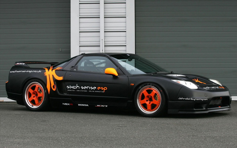 1080P, orange, danby, cars, racing, nsx, honda, coupe, john, black