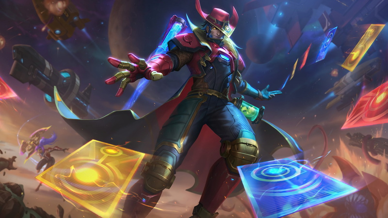 galaxy, Riot Games, League of Legends, Guardians of the Galaxy, space, The Odyssey, Twisted Fate, 4K