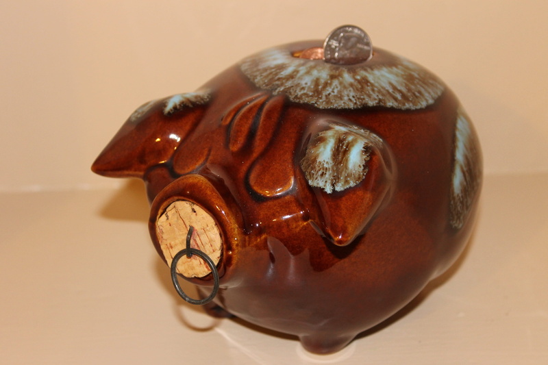 earnings, the past, studio shot, pig, wood - material, history, banks, art and craft, craft, money, corky pig, no people, metal, banking, Corky, cash, architecture