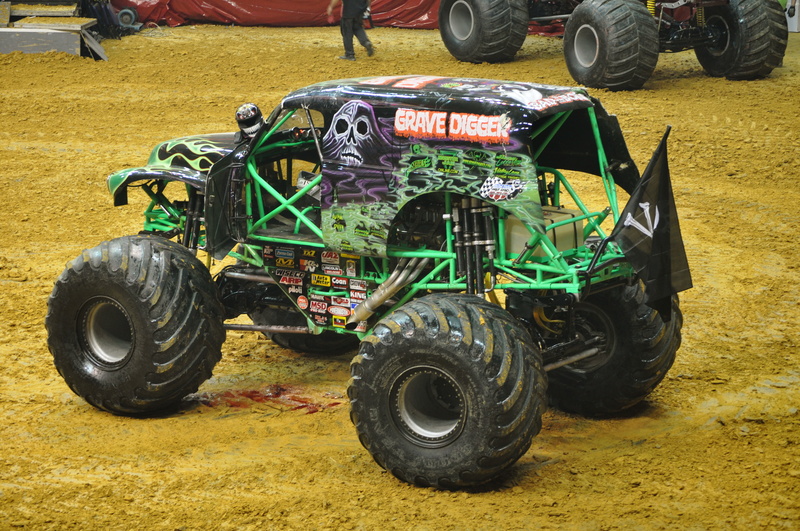 grave, monster truck, digger, racing, monster, truck, 4x4, 4K, race