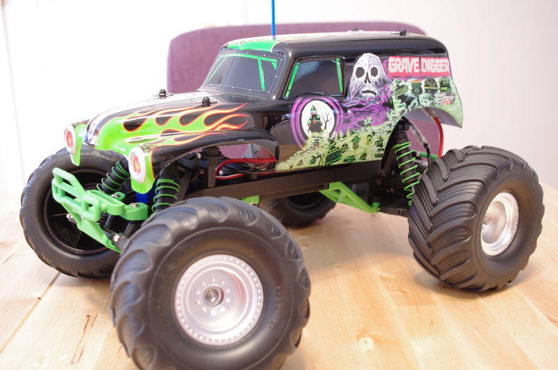 4x4, grave, digger, truck, race, monster truck, monster, racing, 4K