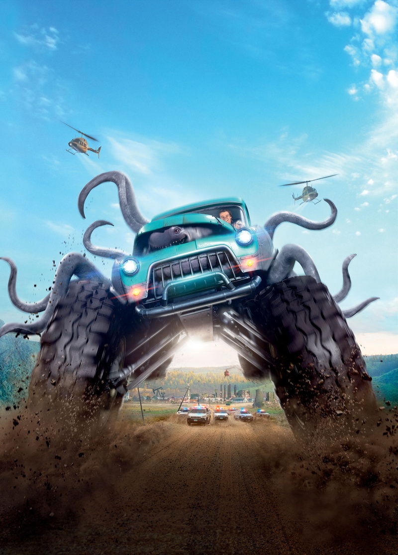Animation, 4K, 2016, Monster Trucks