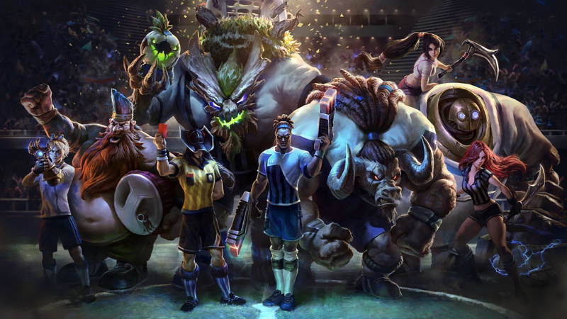 Ezreal, soccer, Twisted Fate, Maokai (League of Legends), Katarina, Akali(League of Legends), Gragas, Lucian (League Of Legends), 1080P, League Of Legends