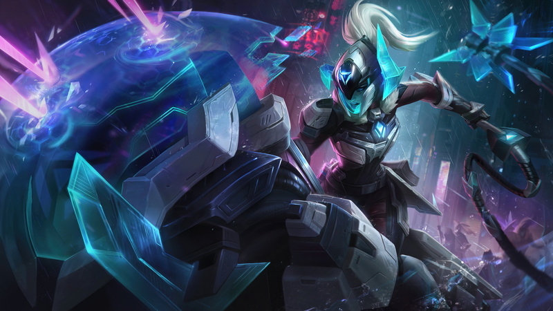 4K, sejuani, Robots, League of Legends, Sejuani (League of Legends), PROJECT, 8K, digital art, Riot Games