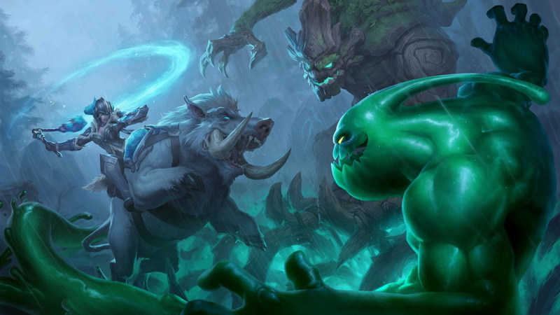 League Of Legends, Sejuani (League Of Legends), Video Game, Maokai (League Of Legends), Zac (League Of Legends), 1080P