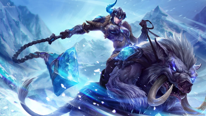 legends, league, monster, sejuani, 1080P