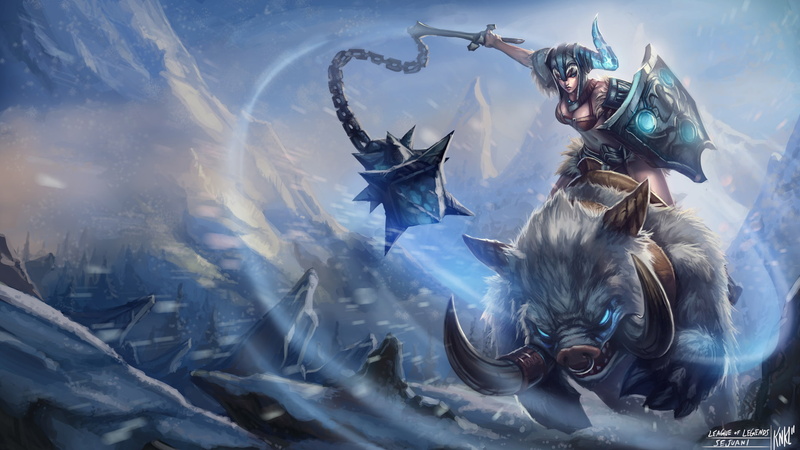 1080P, Sejuani (League Of Legends), Video Game, League Of Legends