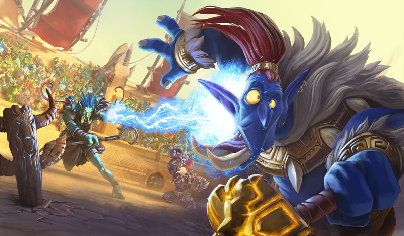 video games, PC gaming, 8K, Hearthstone, Rastakhans Rumble