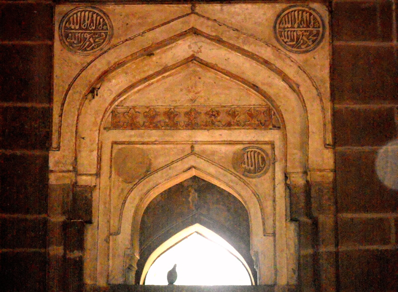 lodi tomb, mural, architecture, lodhi garden, history, new delhi, spirituality, india, pattern, low angle view, day, belief, religion, built structure