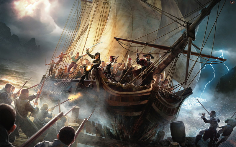 2K, dark, risen, waters