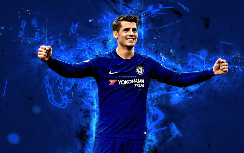 Álvaro Morata, Chelsea F.C., 2K, Soccer, Spanish