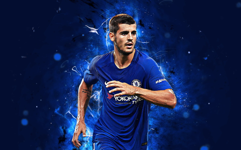 4K, Soccer, Spanish, Chelsea F.C., Álvaro Morata