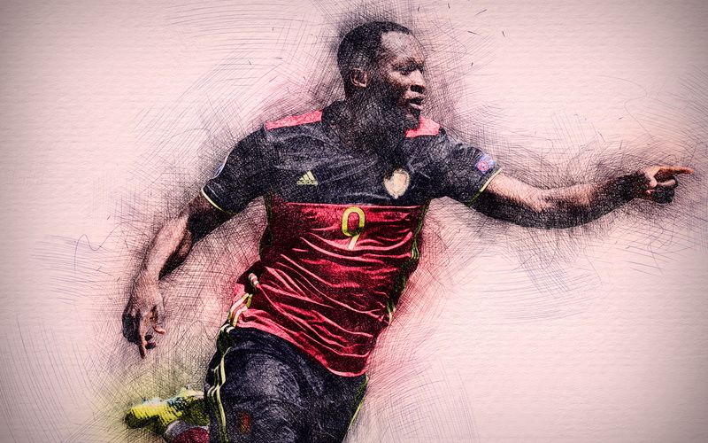 4K, Romelu Lukaku, Belgian, Soccer