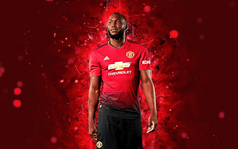 Belgian, Manchester United F.C., Soccer, Romelu Lukaku, 4K