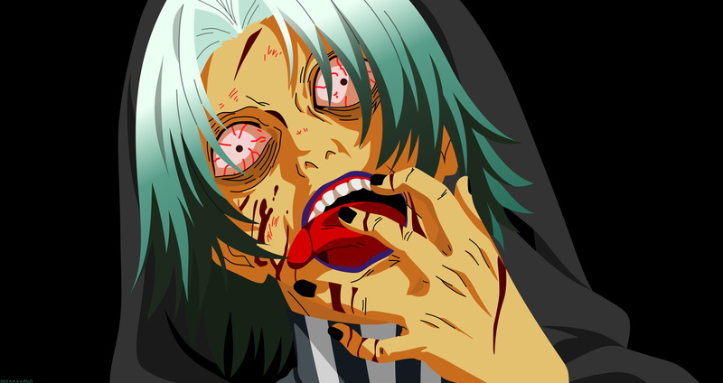 Anime, Minimalist, 8K, Tokyo Ghoul:re, Tokyo Ghoul, Scary, Seidou Takizawa