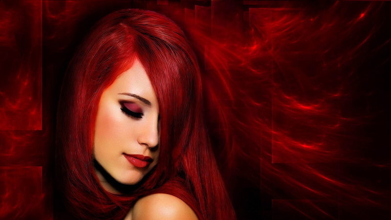 portrait, black background, beautiful people, redhead, one person, glamour, fashion model, 1080P, Girl, Red Hair, Women, Red, headshot, dyed red hair