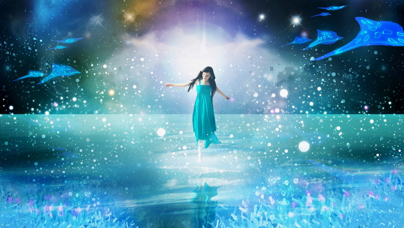 fantasy, eden, action, music, abstract, 4K, child of eden, child, psychedelic, shooter