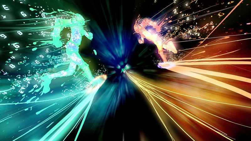 shooter, abstract, fantasy, eden, child of eden, psychedelic, child, action, 2K, music