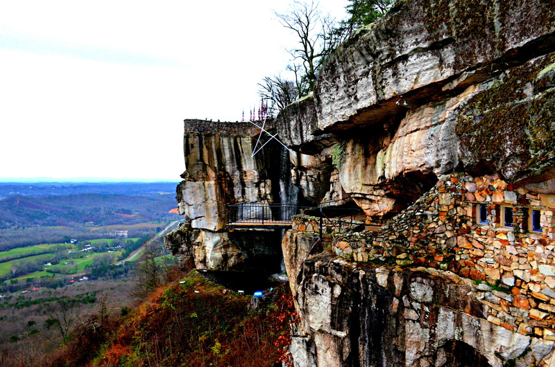 place of worship, building, no people, tennessee, old, mountain, religion, tree, architecture, daytime, 4K, the past, travel destinations, lookout mountain