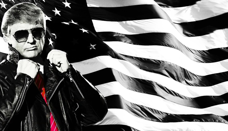1080P, Celebrity, portrait, front view, leather, clothing, young adult, waist up, men, one person, Donald Trump, jacket, adult, lifestyles, sunglasses