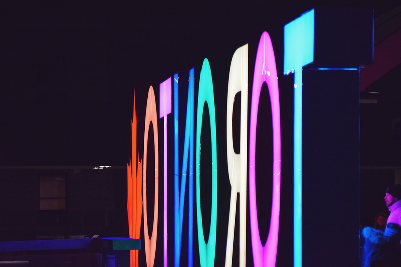 light, technology, nighttime, variation, in a row, nathan philip, led, assorted, motion, taken, blue, multicolored, 5K, no people, panoramic, creativity