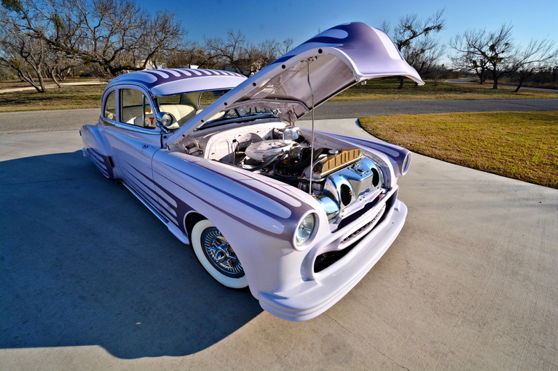 school, hotrod, 1951, 5K, pontiac, -01, hot, old, usa, chieftain, kustom, rod, custom, coupe