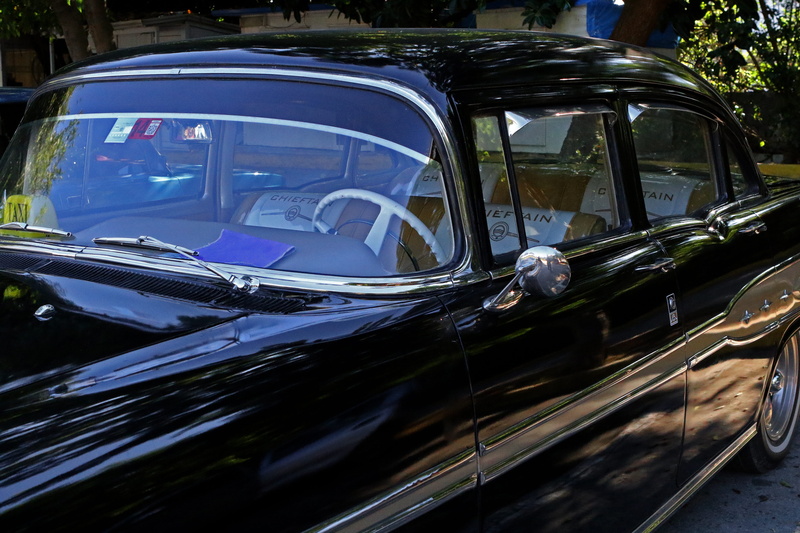 retro, vintage, blue, retro styled, sunlight, day, chieftain, caribbean, car, vehicle, nature, american, havana, metal, vintage car, reflection, chrome