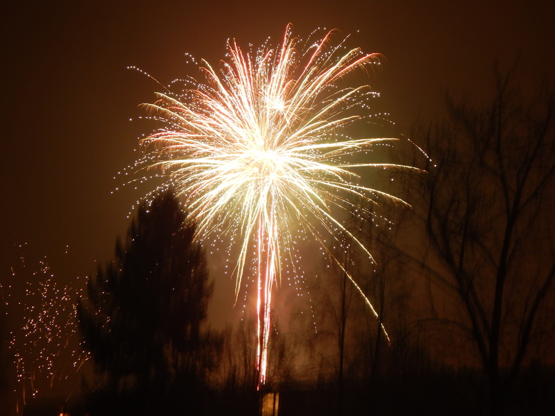 firework display, sky, long exposure, event, firework - man made object, light, no people, year, nature, exploding, s, New YearS Eve, 4K, illuminated