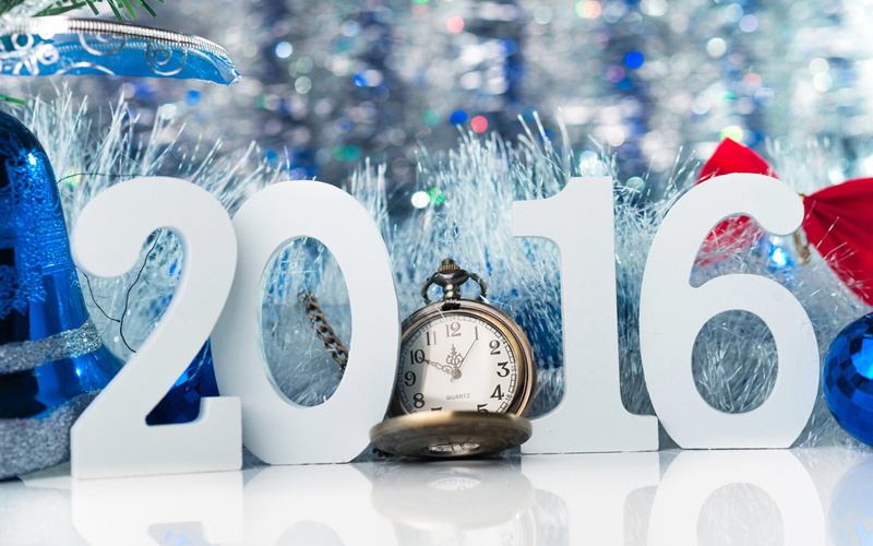 New Year 2016, 1080P, Holiday