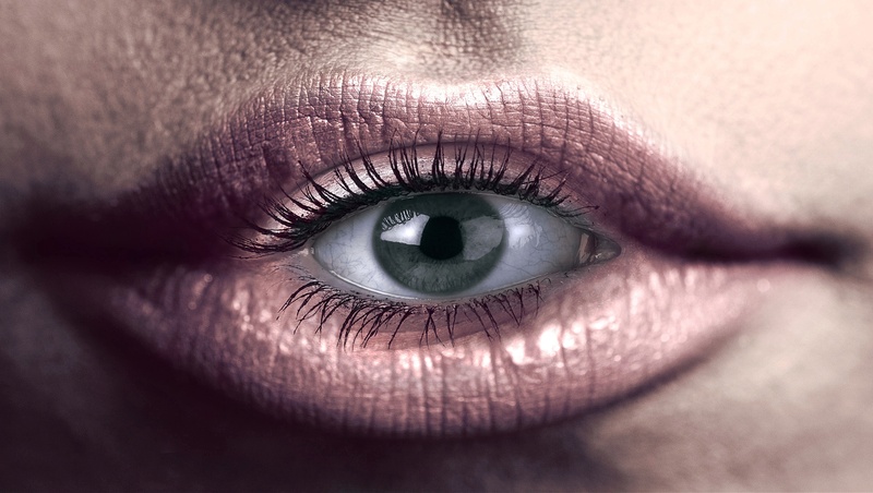 eyeball, composing, eye, peek, human Face, make-up, eyelashes, iris - eye, art, observation, eyeshadow, adult, human Eye, people, women, watch, skin colors