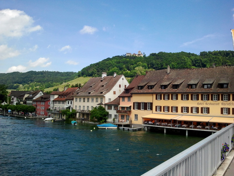 stein am rhein, river, cultures, building, cloud - sky, sky, built structure, water, mode of transportation, nautical vessel, waterfront, outdoors, transportation