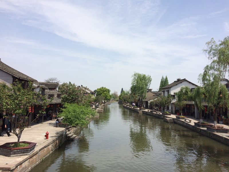 canal, tree, swimming pool, house, building, architecture, nature, historic, waterfront, reflection, river, built structure, incidental people, cloud - sky