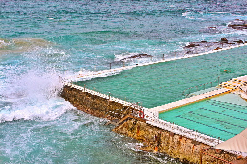 sport, outdoors, waterfront, panorama, architecture, swimming pool, scenics - nature, land, landscape, beauty in nature, australia, breaking, aquatic sport
