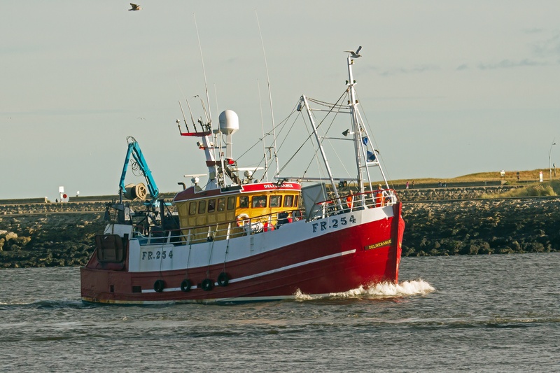 sea, fishing industry, business, north shields, harbor, motion, waterfront, transportation, fishing, travel, 4K, outdoors, day, sky, architecture, river tyne