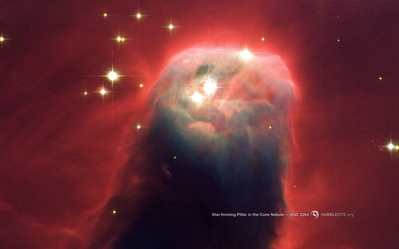 720P, cone, space, nebula, hubble, pilar, 2264, ngc, nasa