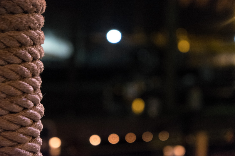 fall river, macro, pilar, close-up, 4K, decoration, no people, dark, lighting equipment, architecture, built structure, selective focus, focus on foreground