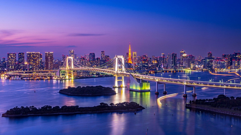 landmark, landscape, sky, residential district, metropolis, illuminated, no people, long exposure, japan, building exterior, asia, skyscraper, skyline