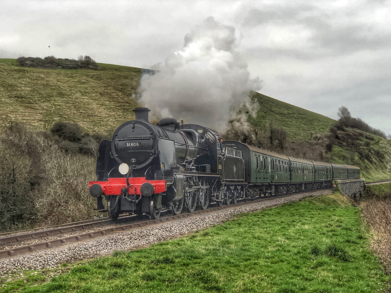 transportation, mode of transportation, steam, Carriages, plant, Dorset, outdoors, public transportation, locomotive, train, corfe dorset, travel, Transport