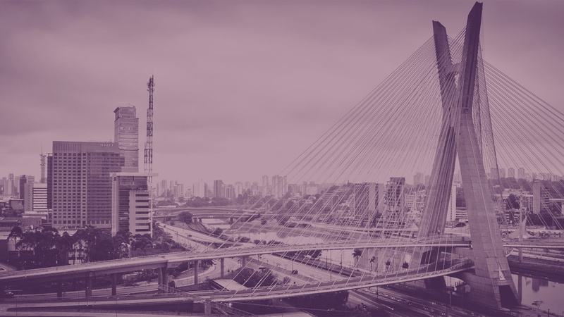 Brazil, road, bridge - man made structure, transportation, landscape, 1080P, travel destinations, no people, city, tower, outdoors, bridge, financial district